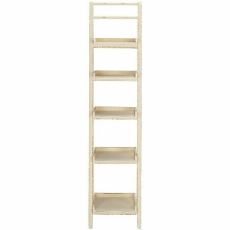 SAFAVIEH Walker Distressed Ivory Leaning Etagere AMH6537A